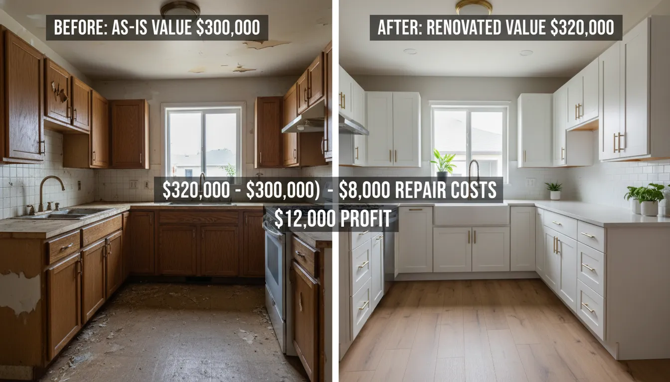 How To Calculate If Repairs Are Worth It Before Selling