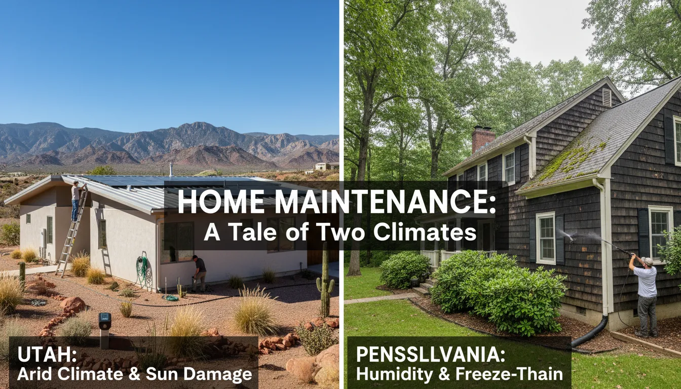 How to â€˜Home Maintenance’ – The Utah vs. Pennsylvania Comparison