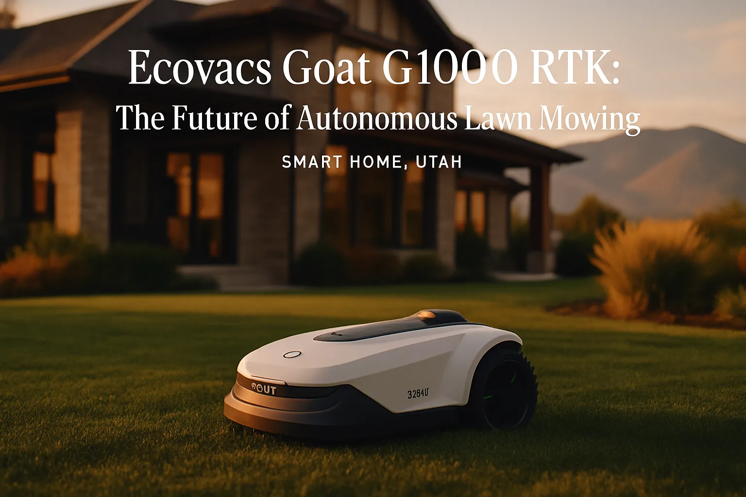 Ecovacs Goat O1000 RTK: The Future of Autonomous Lawn Mowing
