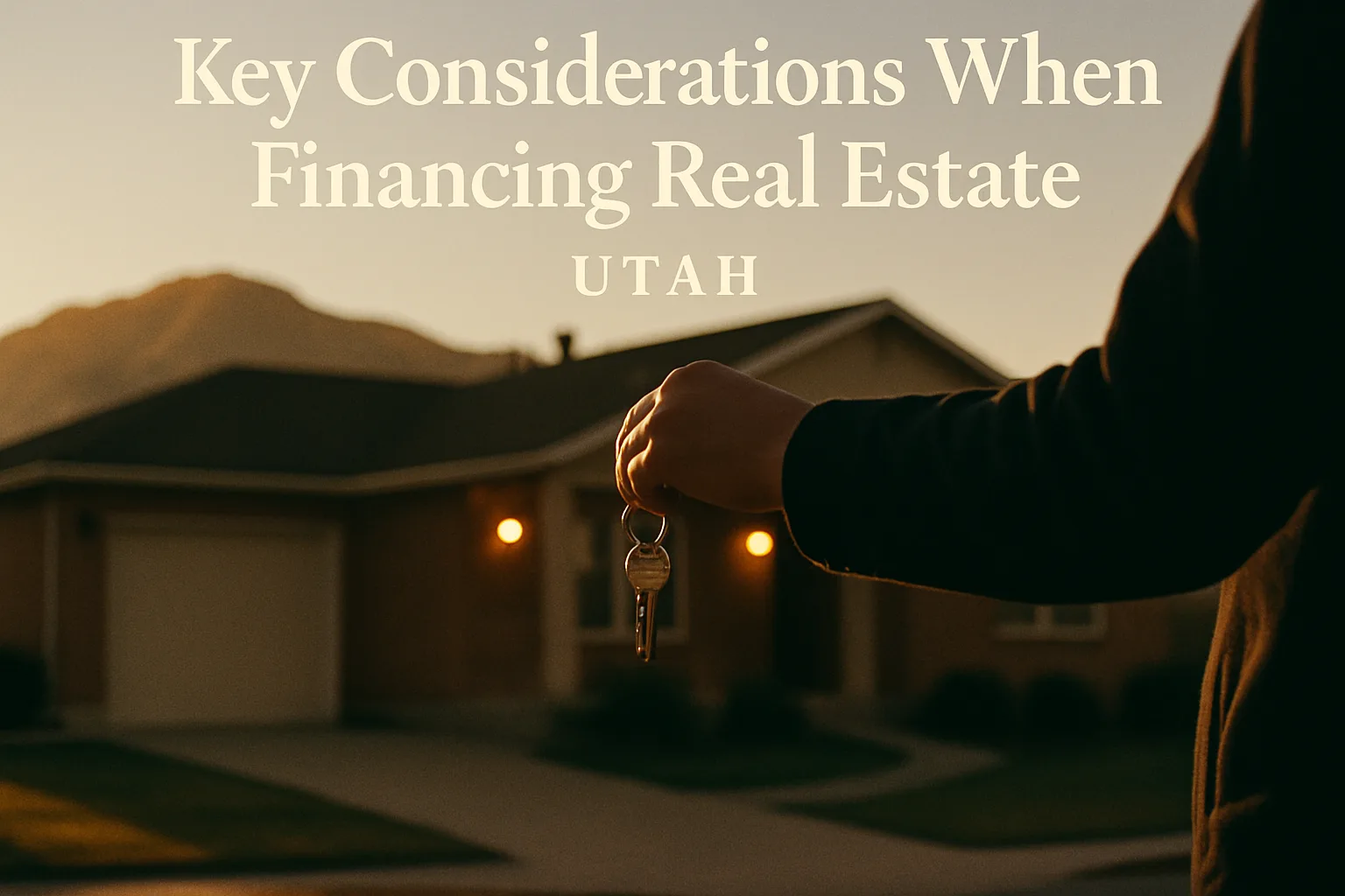 Key Considerations When Financing Real Estate