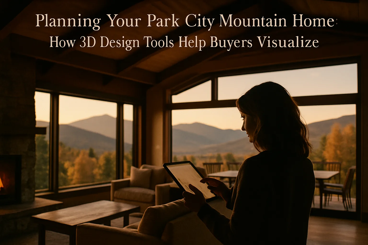 Planning Your Park City Mountain Home: How 3D Design Tools Help Buyers Visualize