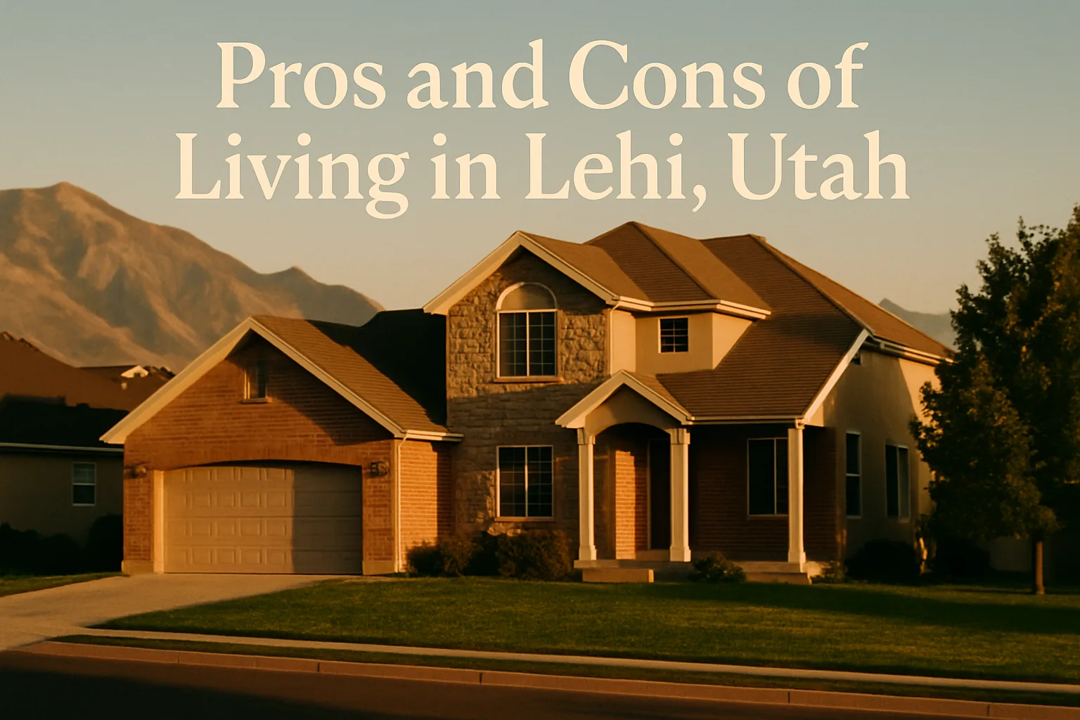 Pros and Cons of Living in Lehi, Utah