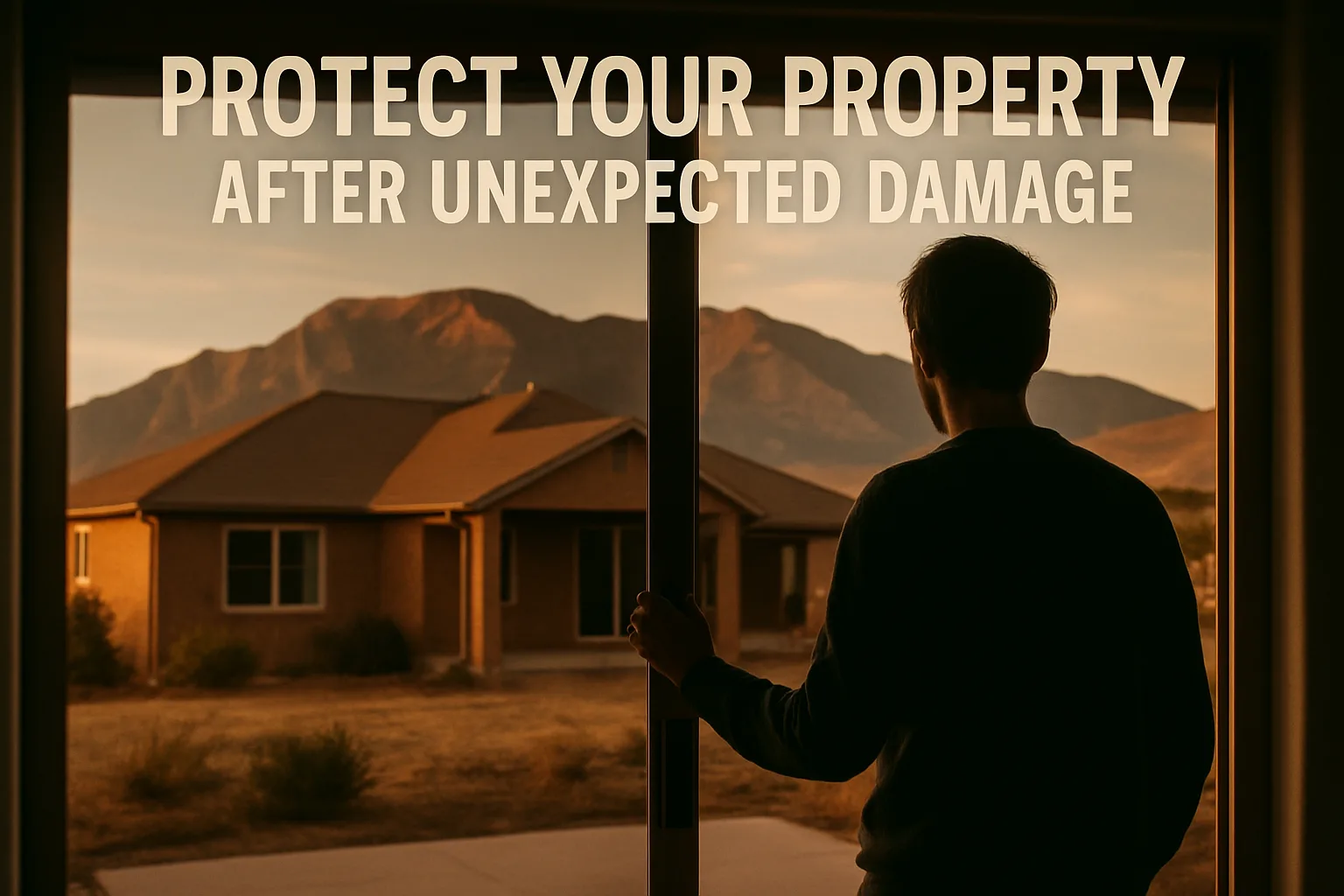 Protect Your Property After Unexpected Damage