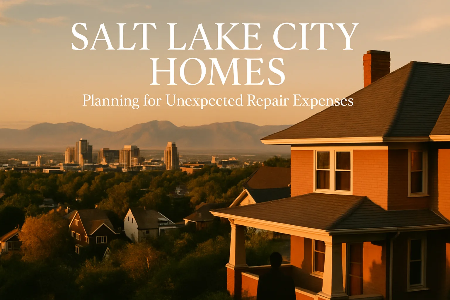 Salt Lake City Homes: Planning for Unexpected Repair Expenses