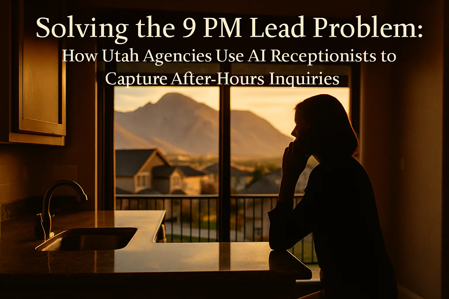 Solving the 9 PM Lead Problem: How Utah Agencies Use AI Receptionists to Capture After-Hours Inquiries