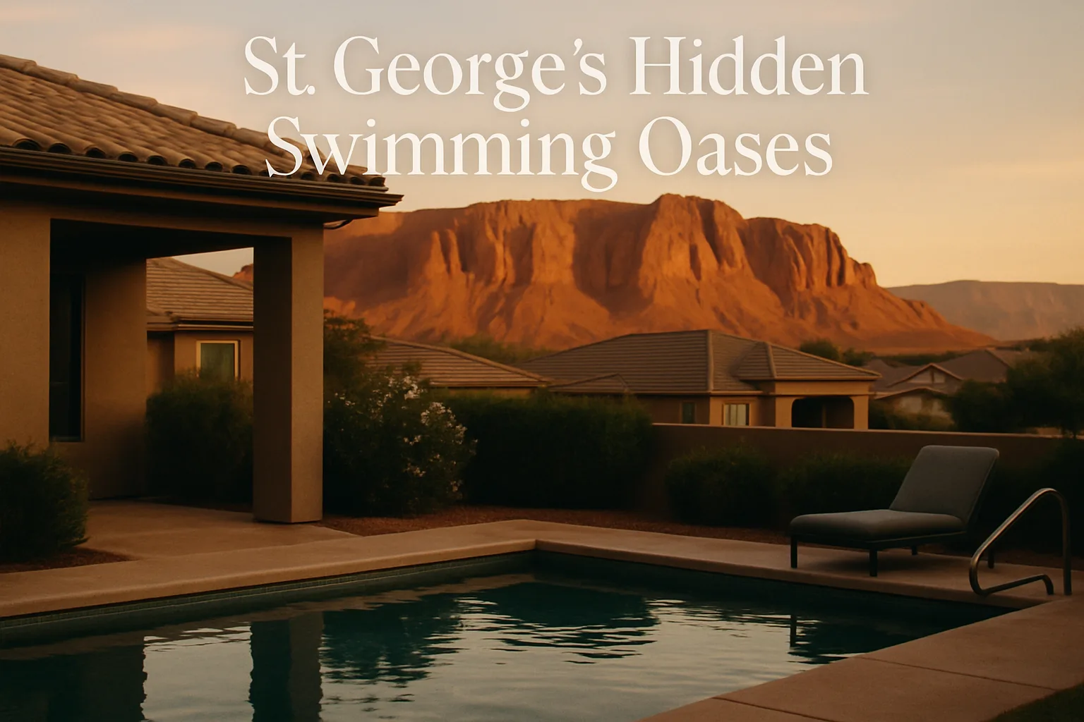 St. George's Hidden Swimming Oases