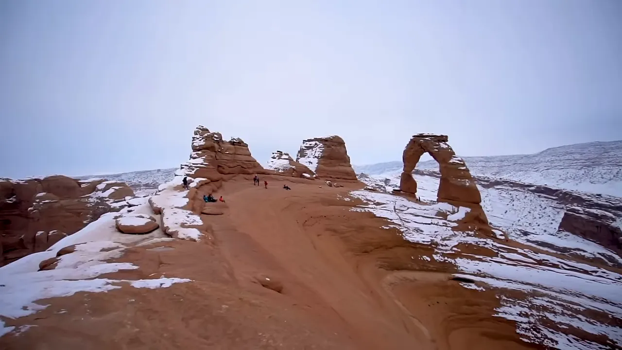 Hiking path and natural bowl near iconic rock formations—illustrative of local parks and trails
