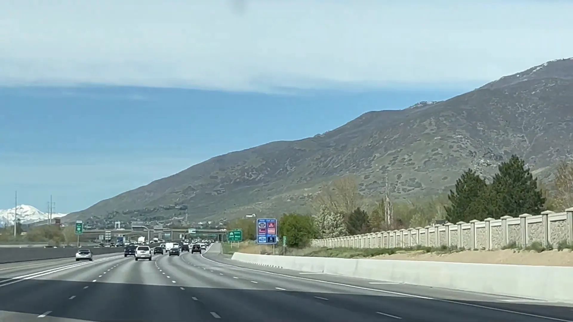 View of Highway 89 near Fruit Heights