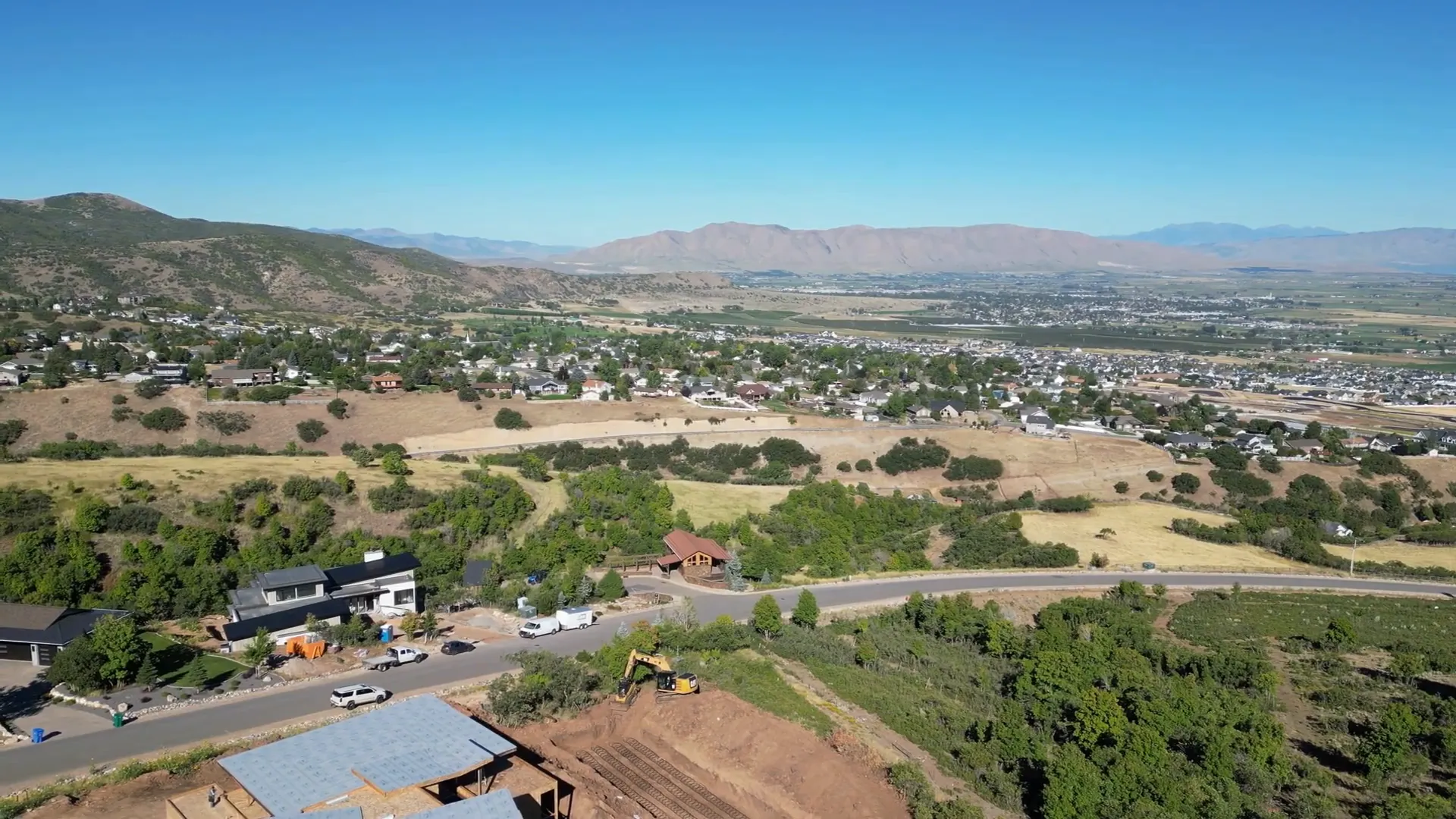 Outdoor recreation in Payson Canyon near Salem, Utah