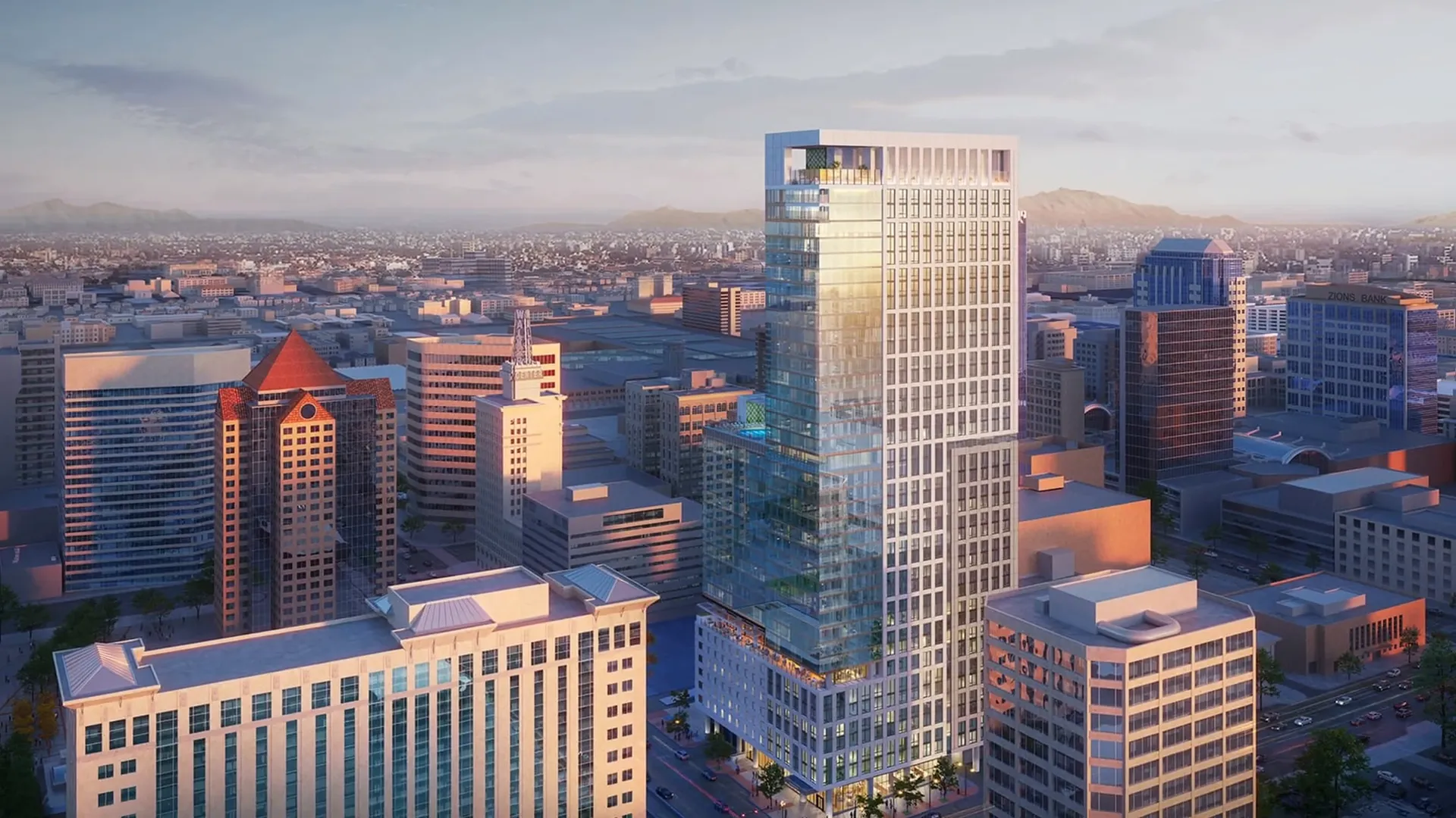 Astro Tower, the tallest building in Utah