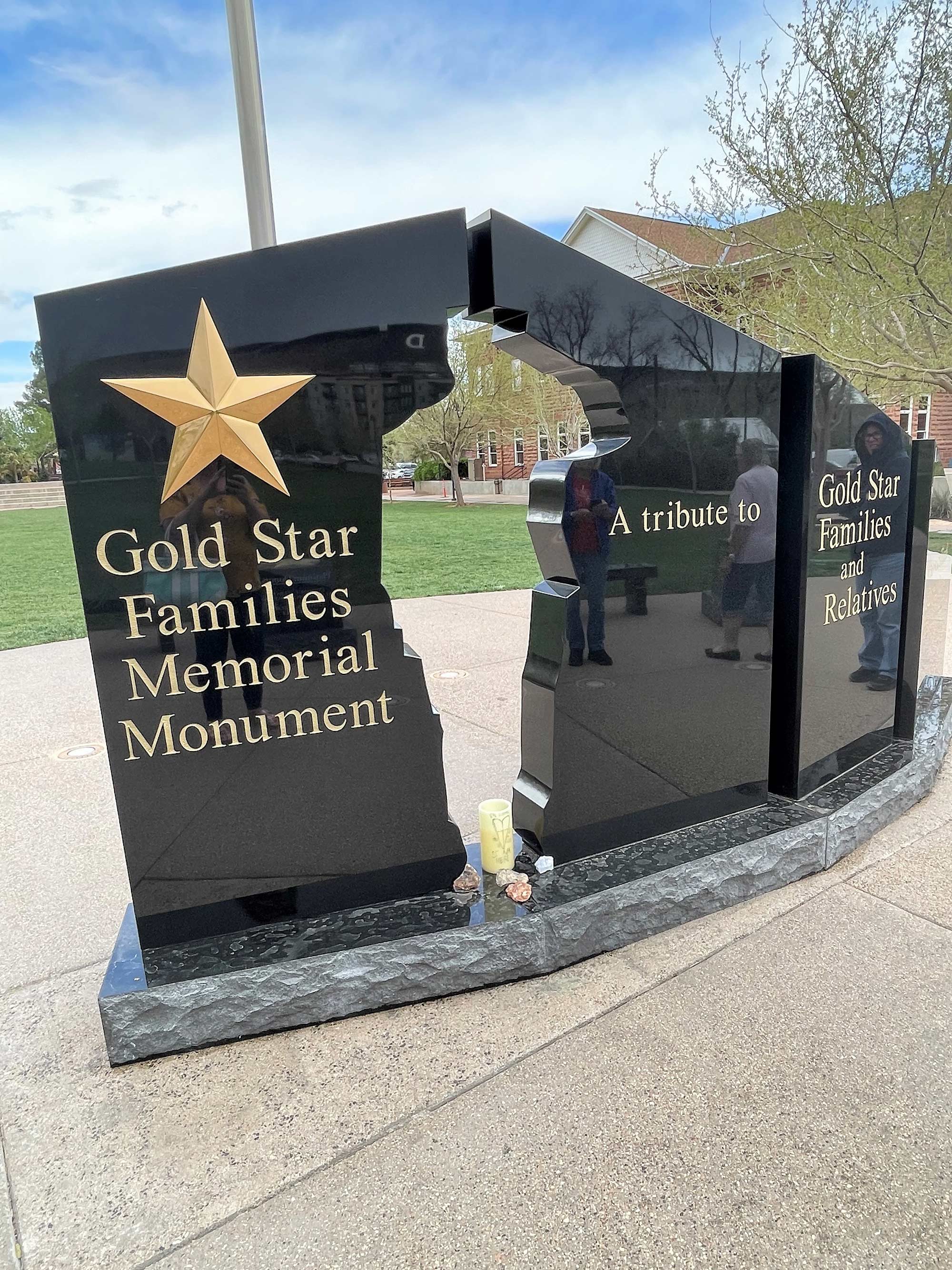 Memorial Monument Honors Gold Star Families